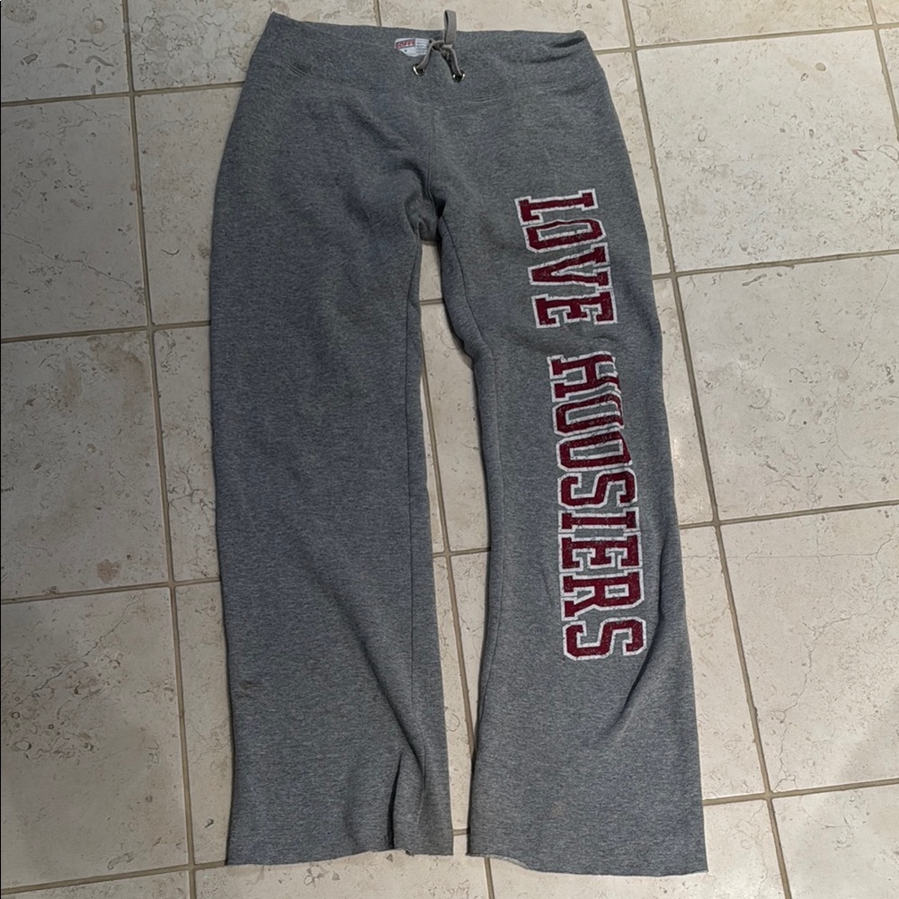 Gray Hoosier Sweatpants